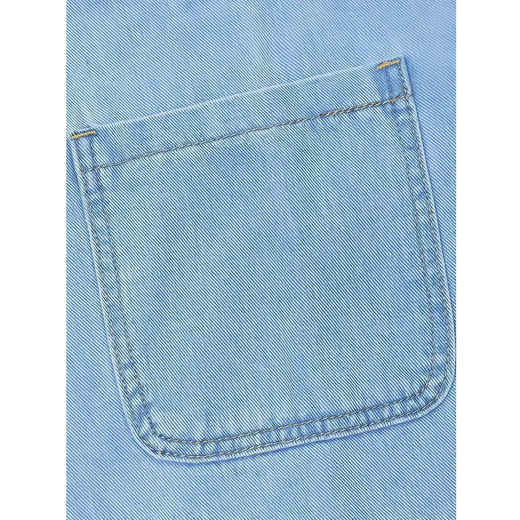 Relaxed Denim Dress for Women | Casual Shift Dress