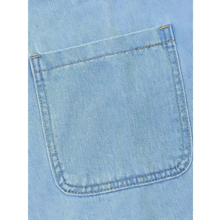 Relaxed Denim Dress for Women | Casual Shift Dress