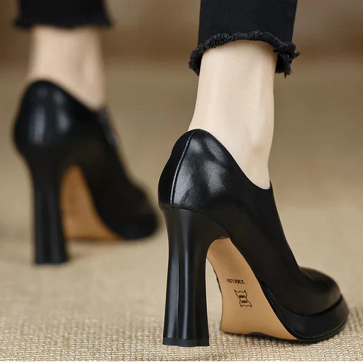 Mary Jane Pumps with Ankle Strap - Classic Comfortable Flats