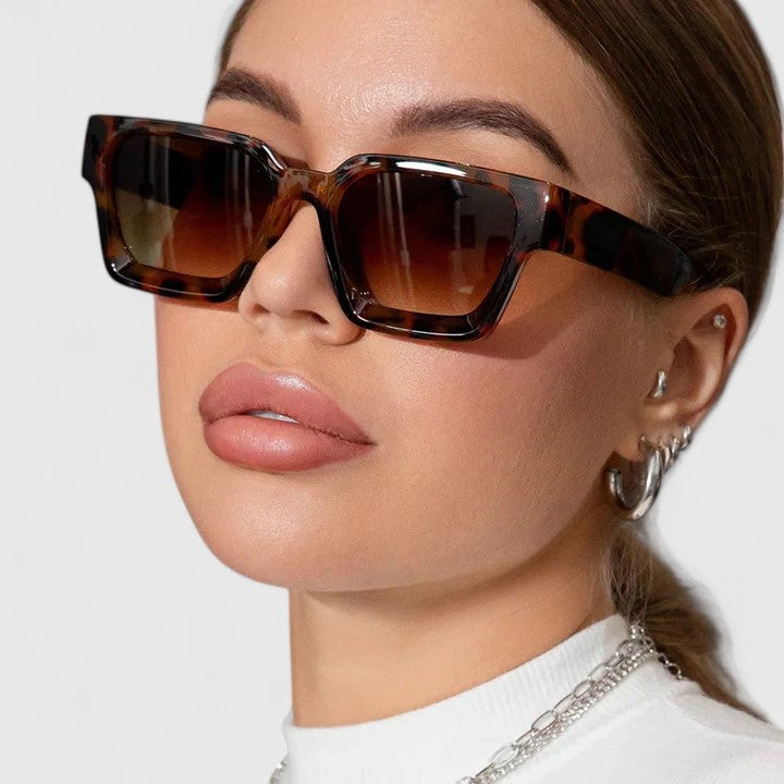 Square Frame Sunglasses for Women - Classic UV Protection