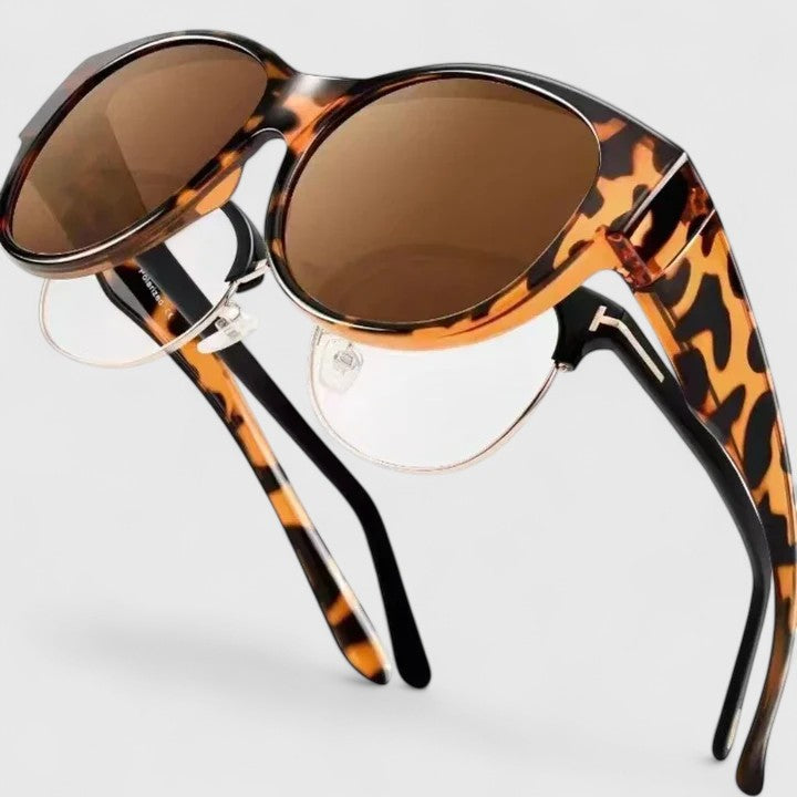 Polarized Sunglasses for Women - Fits Over Prescription Glasses