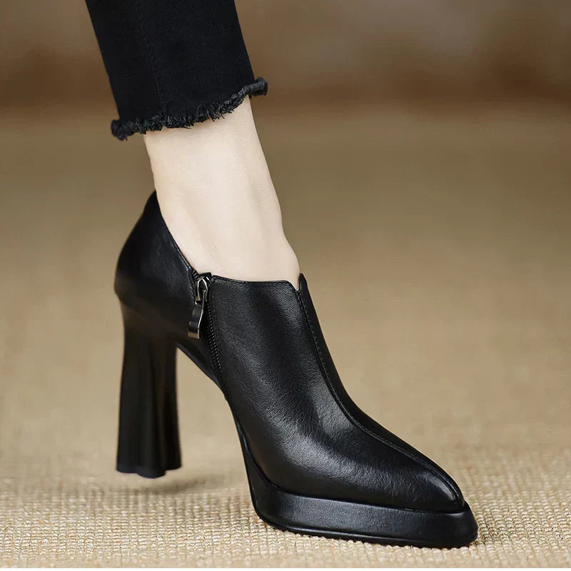 Mary Jane Pumps with Ankle Strap - Classic Comfortable Flats