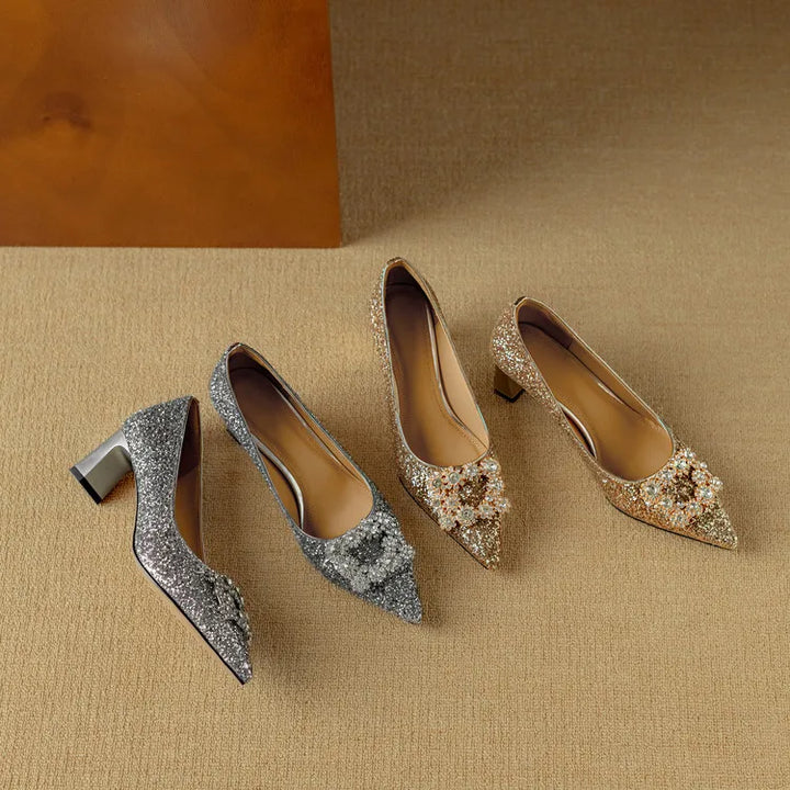 Glitter Pumps for Women | Sparkle Heels for Special Occasions