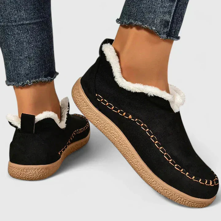 Orthopedic Slip-On Boots - Comfortable Padded Winter Boots