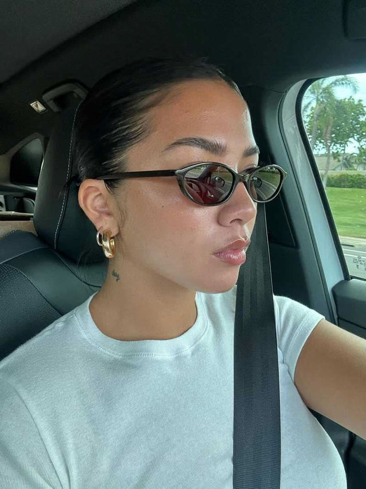 Oval Sunglasses Women - Vintage Inspired UV Protection