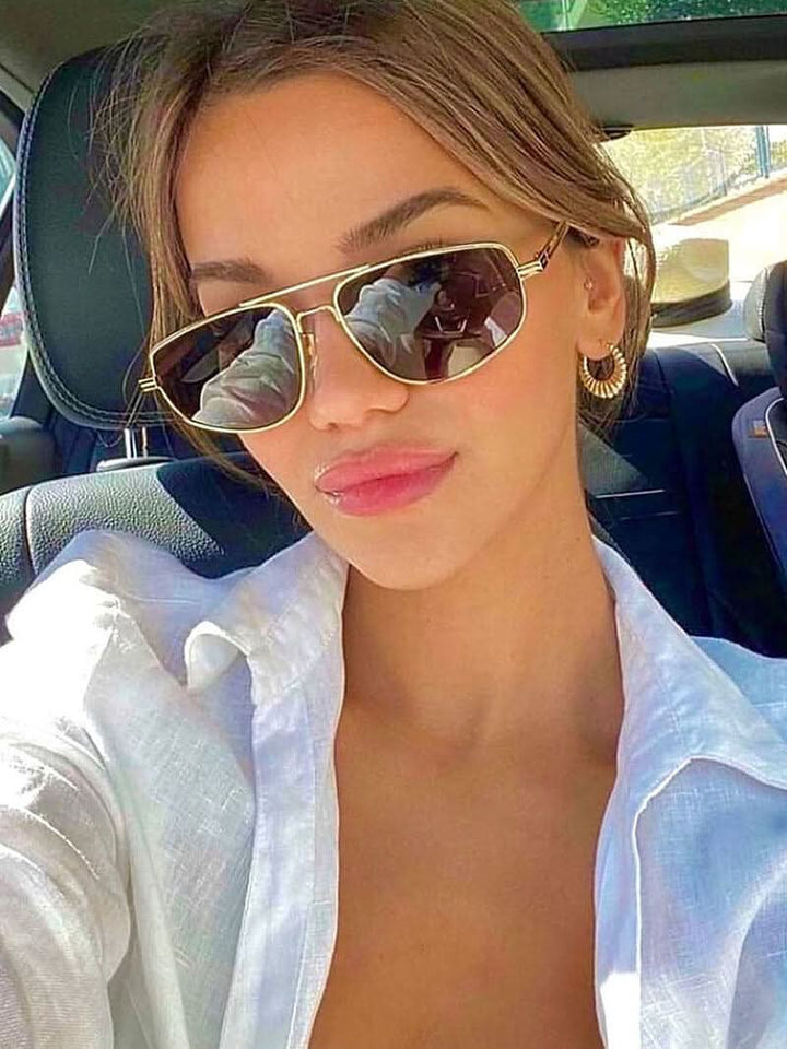 Polarized Sunglasses for Women - Classic Lightweight Frame