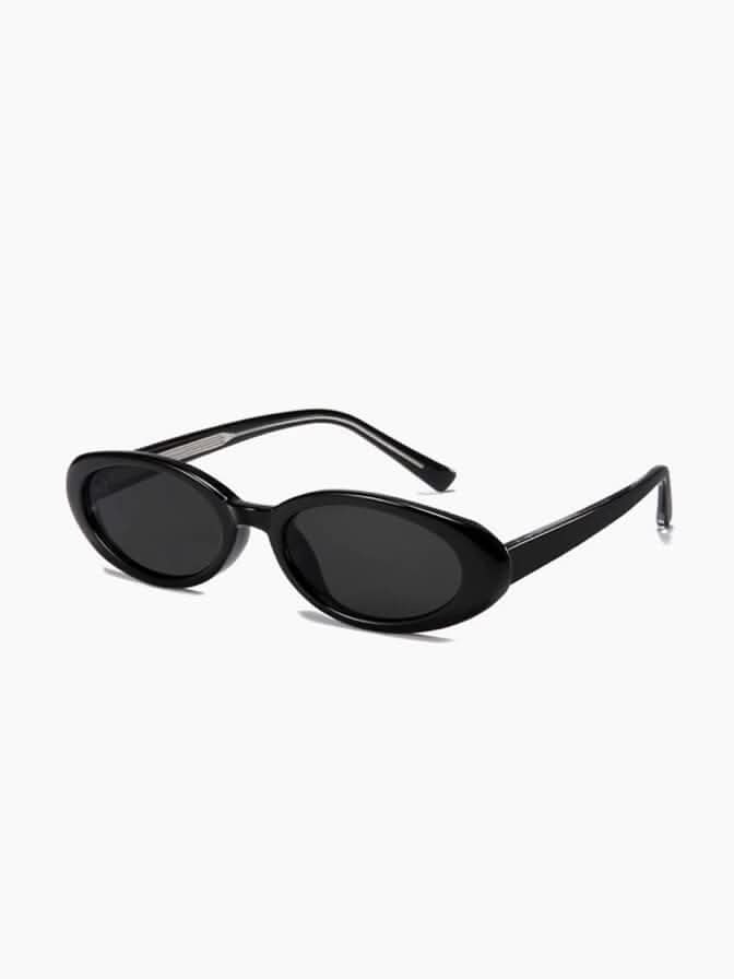Oval Retro Sunglasses for Women with UV400 Protection