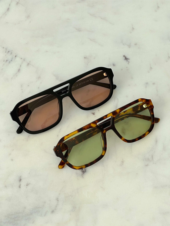 Oval Sunglasses for Women - Vintage Inspired UV Protection