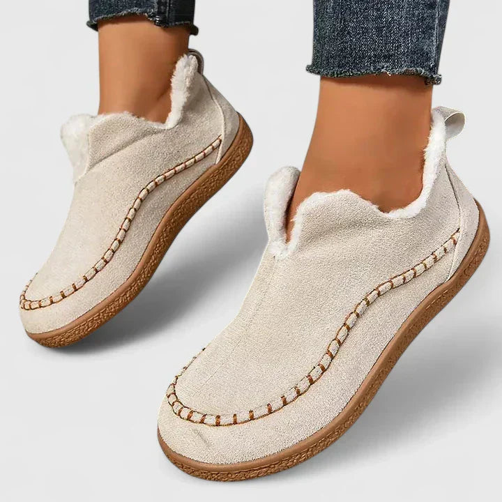 Orthopedic Slip-On Boots - Comfortable Padded Winter Boots
