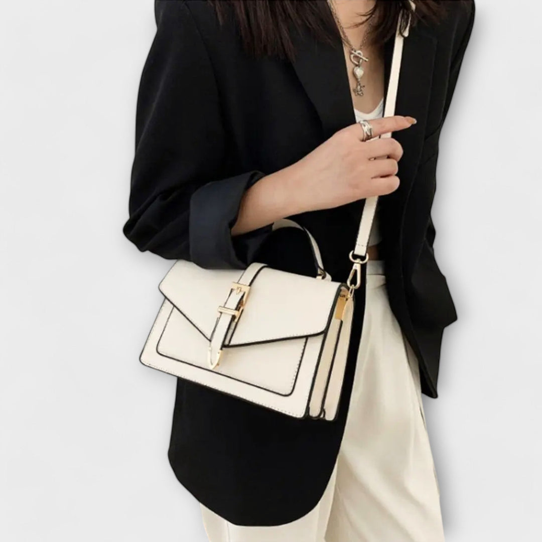 Classic Shoulder Bag in Vegan Leather for Women