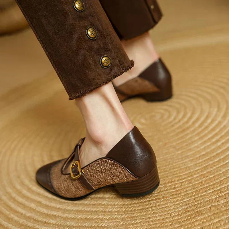 Mary Jane Flats for Women - Classic Strap Shoes
