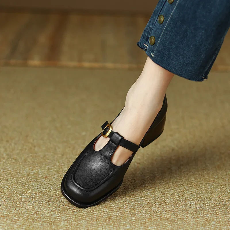 T-Strap Pumps for Women | Classic Mary Jane Style Heels