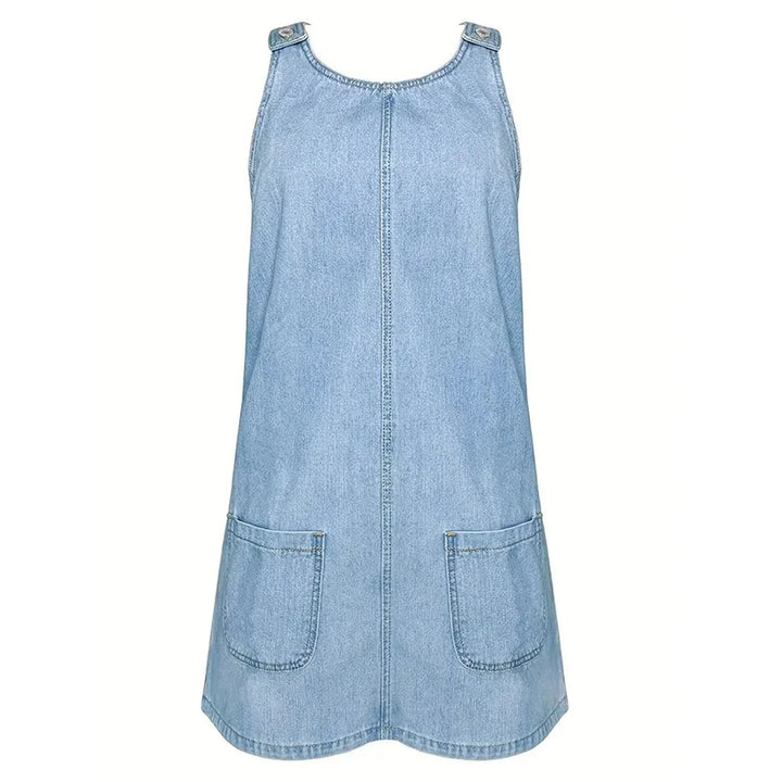 Relaxed Denim Dress for Women | Casual Shift Dress