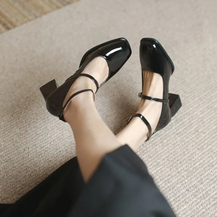Ankle Strap Pumps | Elegant Mary Jane Heels for Women