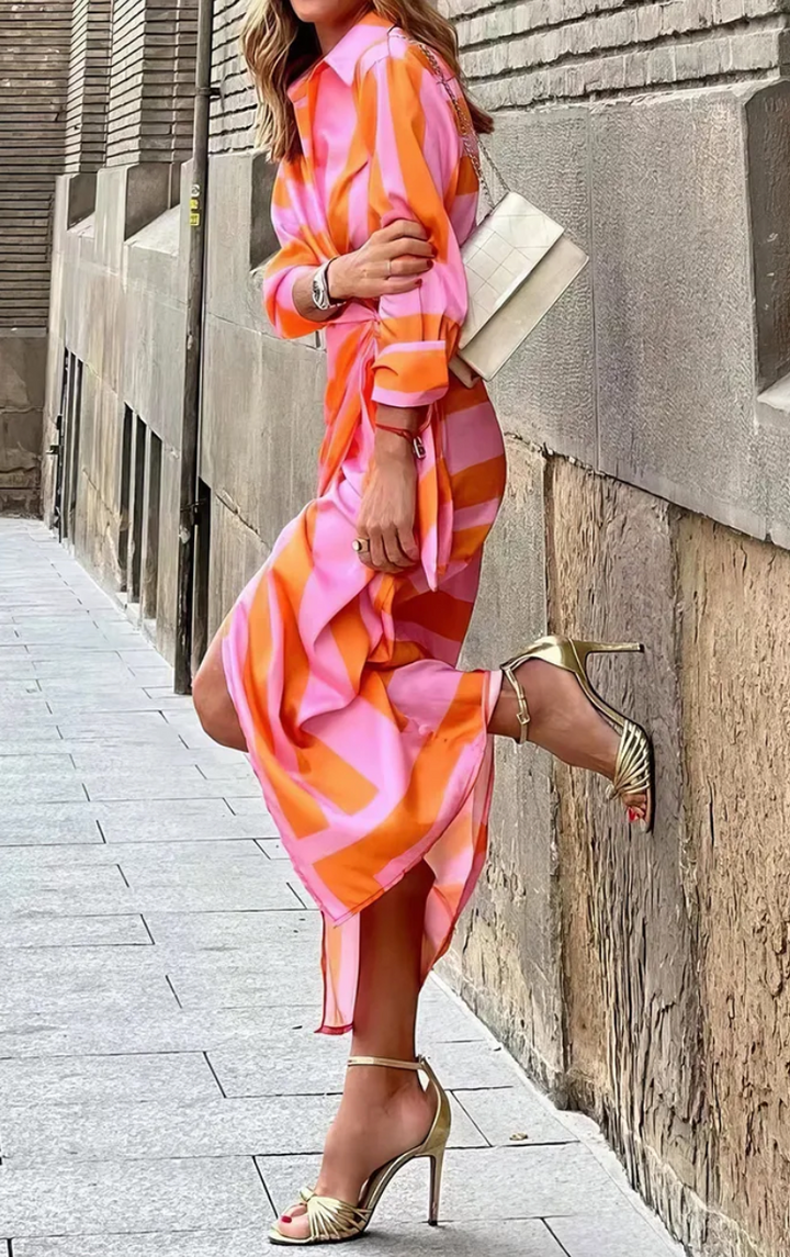 Printed Wrap Dress for Women | Classic Flattering Silhouette