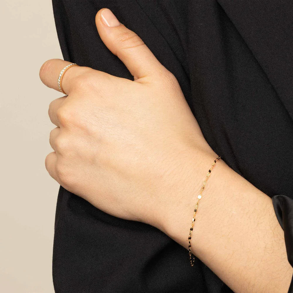Gold Link Bracelet | Cabaret Statement Chain for Women