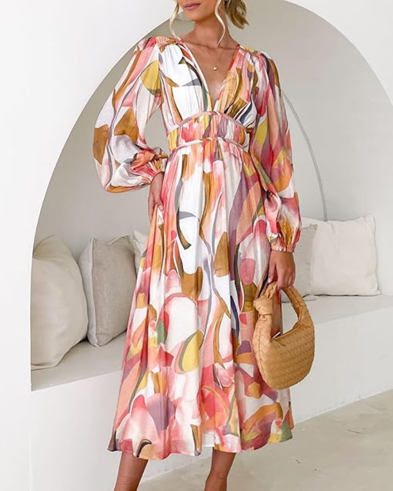 Floral Maxi Dress for Women | Flowing Feminine Style