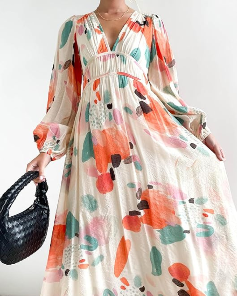 Floral Maxi Dress for Women | Flowing Feminine Style