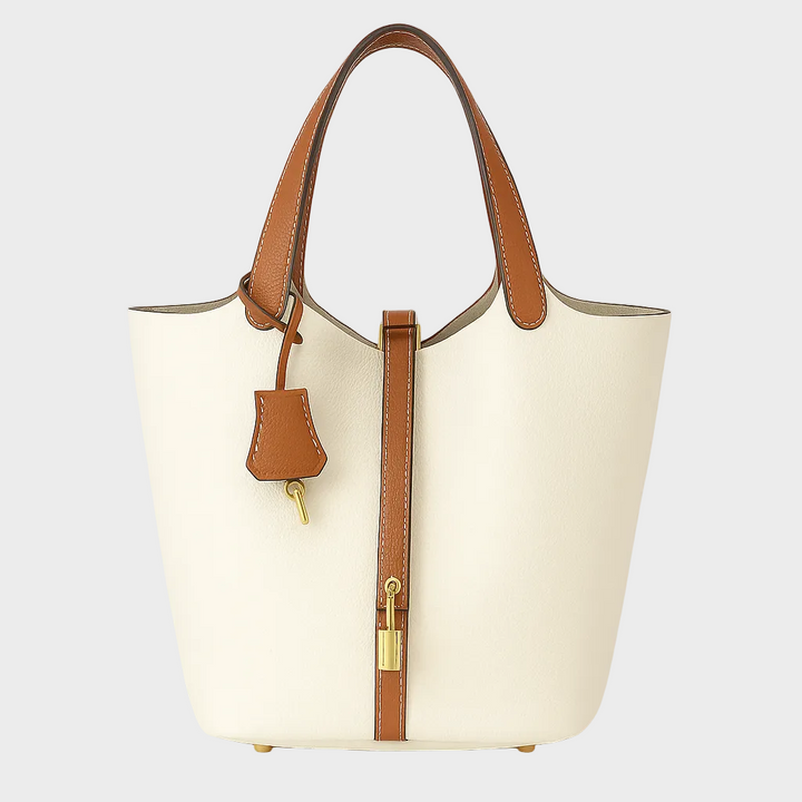 Kate Lock Crossbody Bag - Pebbled Leather Handbag