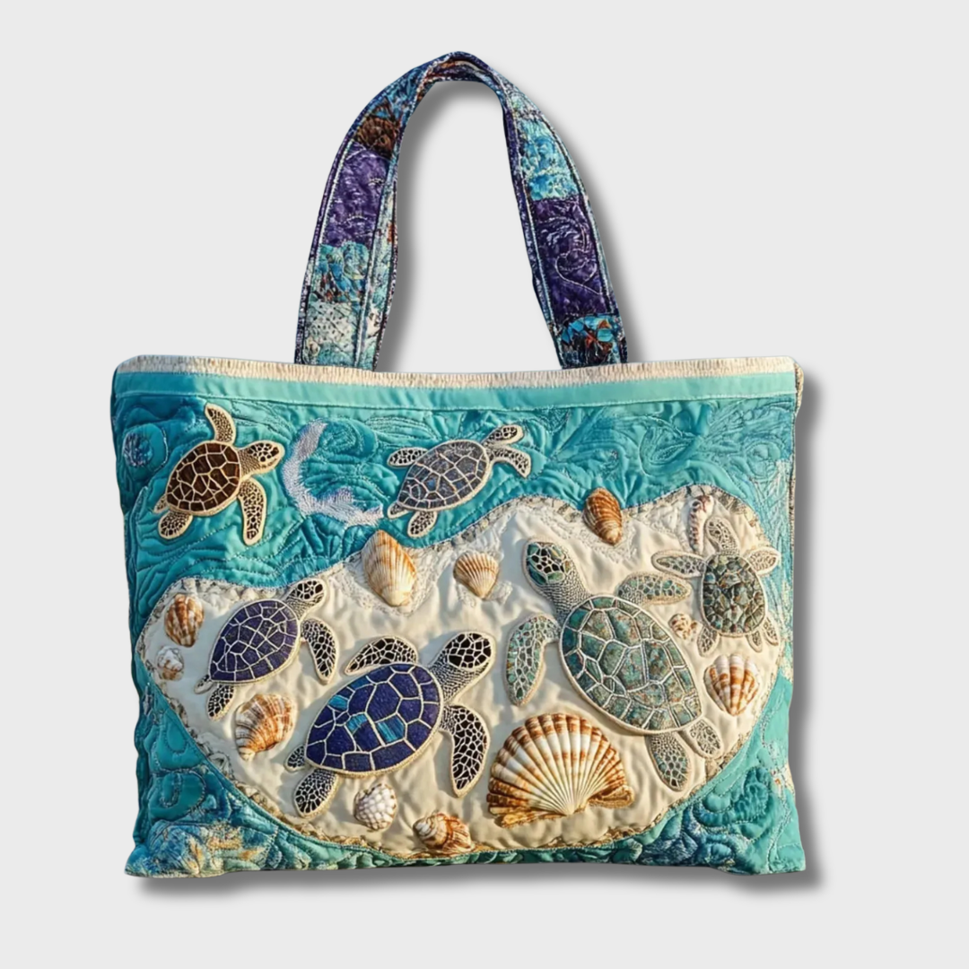 Quilted Everyday Tote Bag for Women | Soft Handmade Daily Purse
