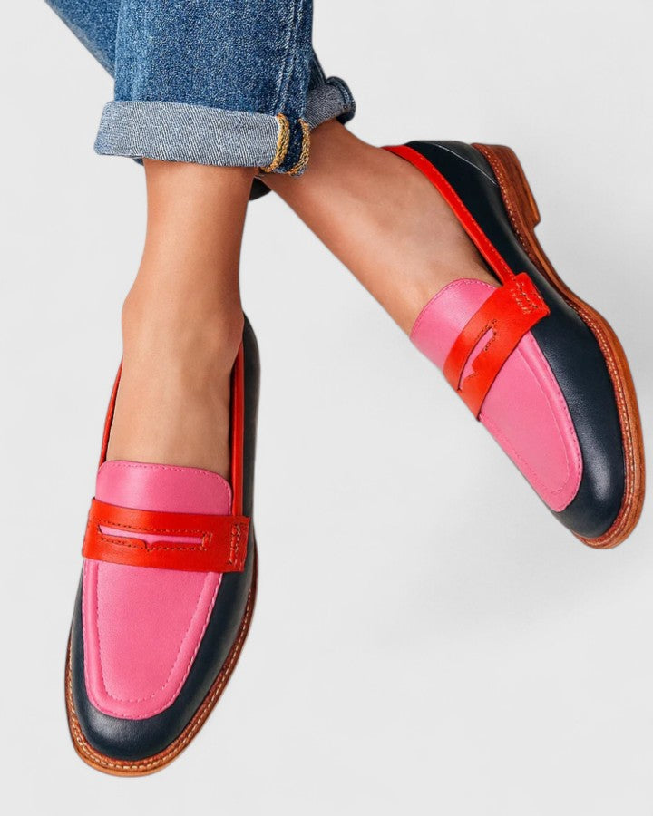 Women's Loafers - Comfortable Leather Flats for Work & Weekend