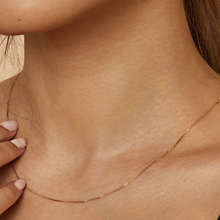 Gold Pendant Necklace - Bodega Box Statement Jewelry