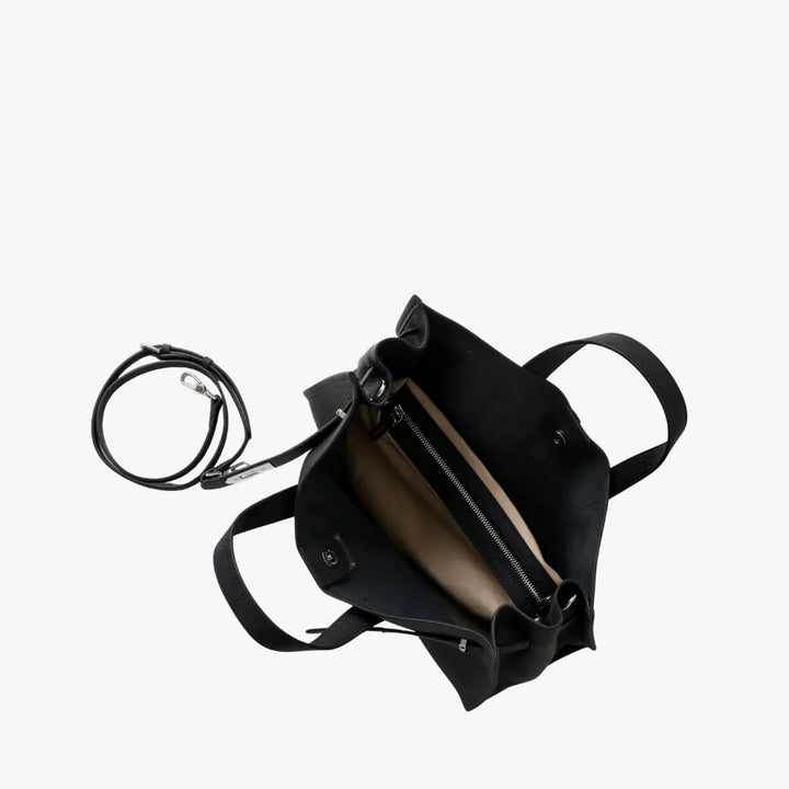 Leather Tote Bag for Work and Travel | Structured Shoulder Bag