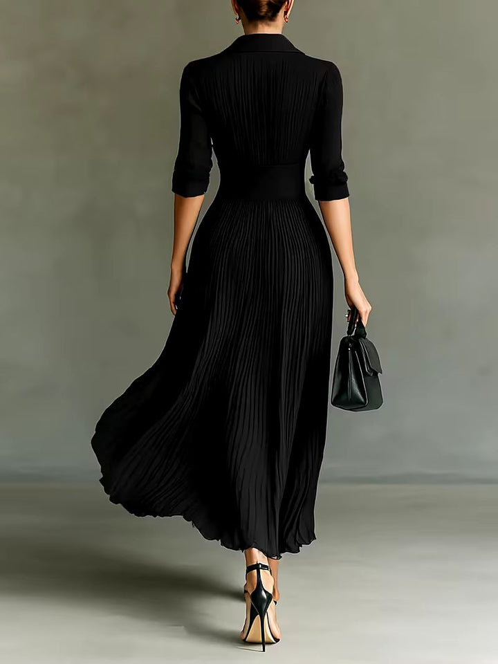 Elegant Maxi Dress for Women - Flowing Floor Length Dress
