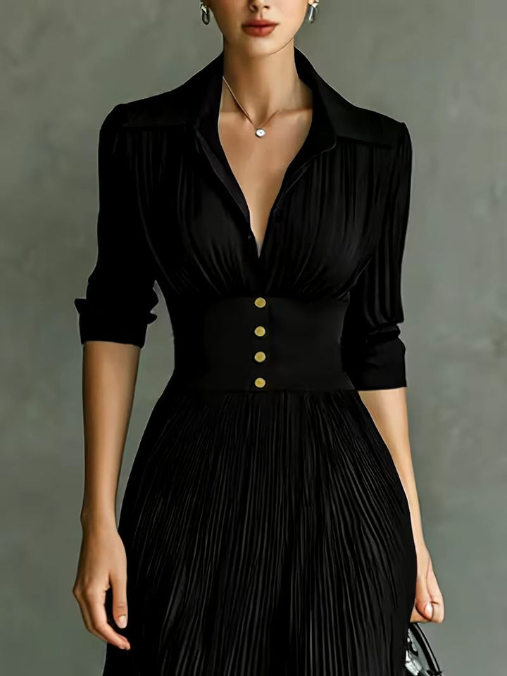 Elegant Maxi Dress for Women - Flowing Floor Length Dress