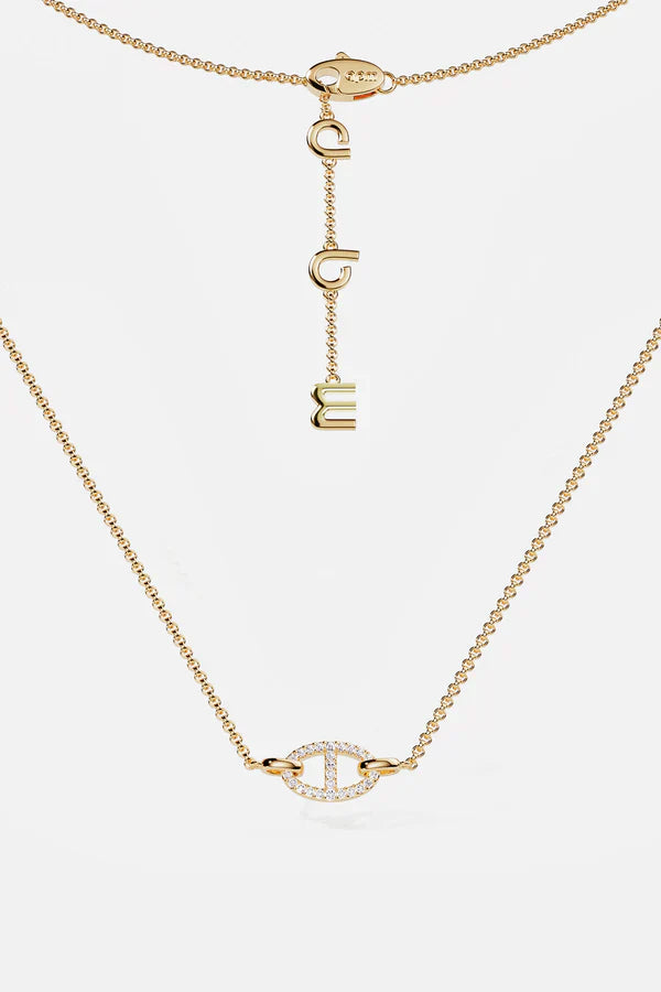 White Gold Necklace - Isla Marina Elegant Everyday Jewelry