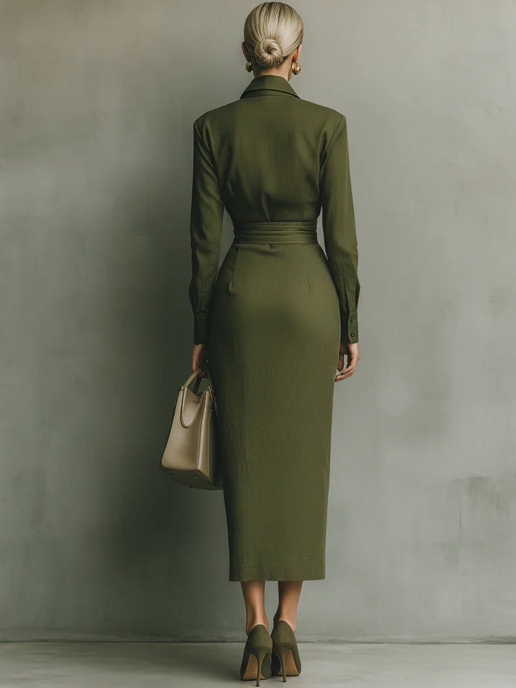 Fitted Maxi Dress | Elegant Long Dress for Women