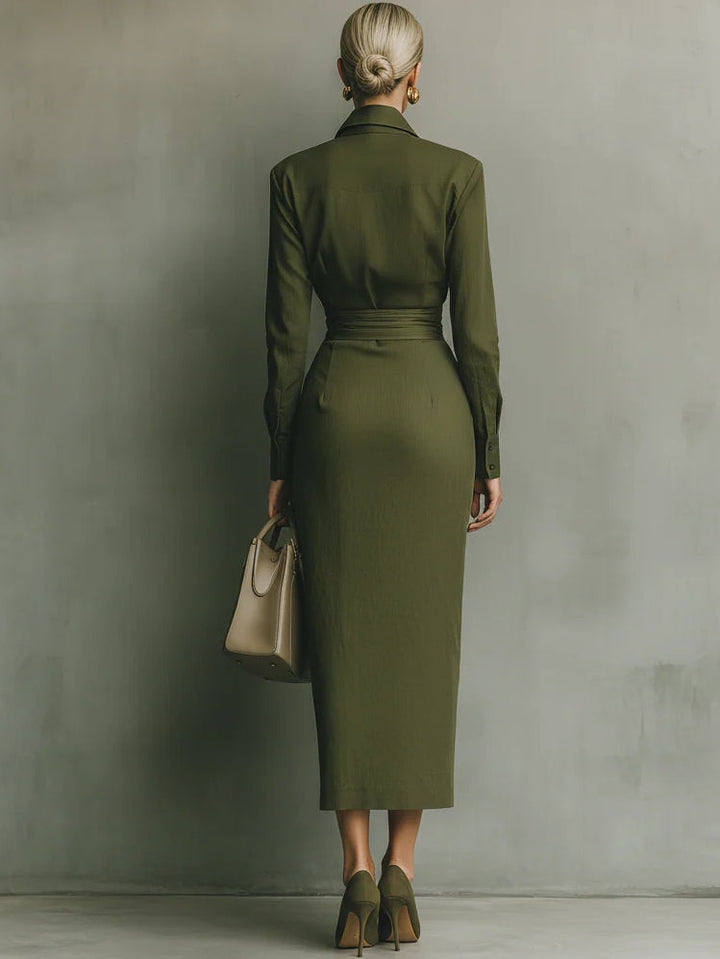 Fitted Maxi Dress | Elegant Long Dress for Women