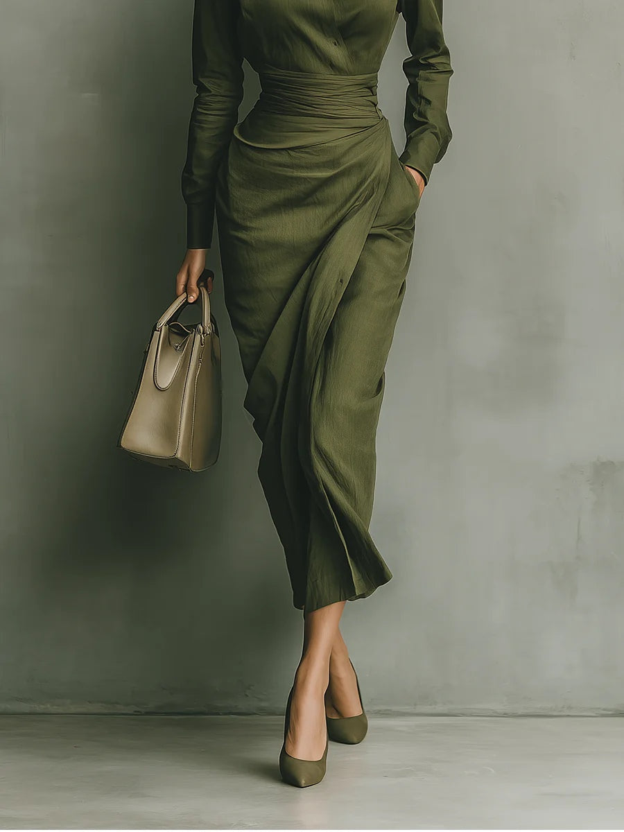 Fitted Maxi Dress | Elegant Long Dress for Women