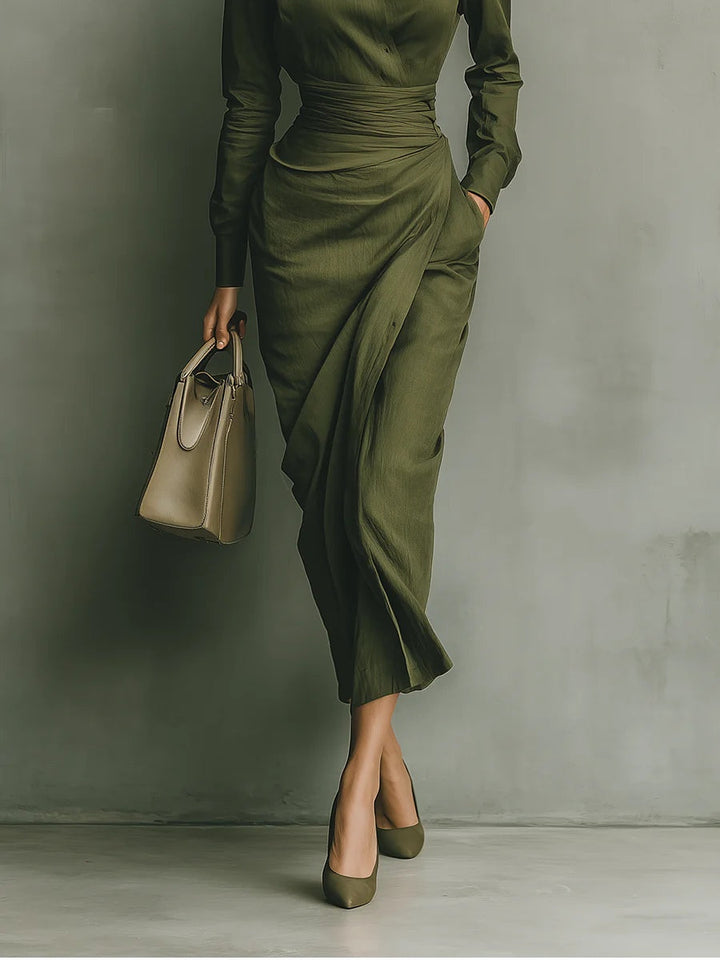 Fitted Maxi Dress | Elegant Long Dress for Women