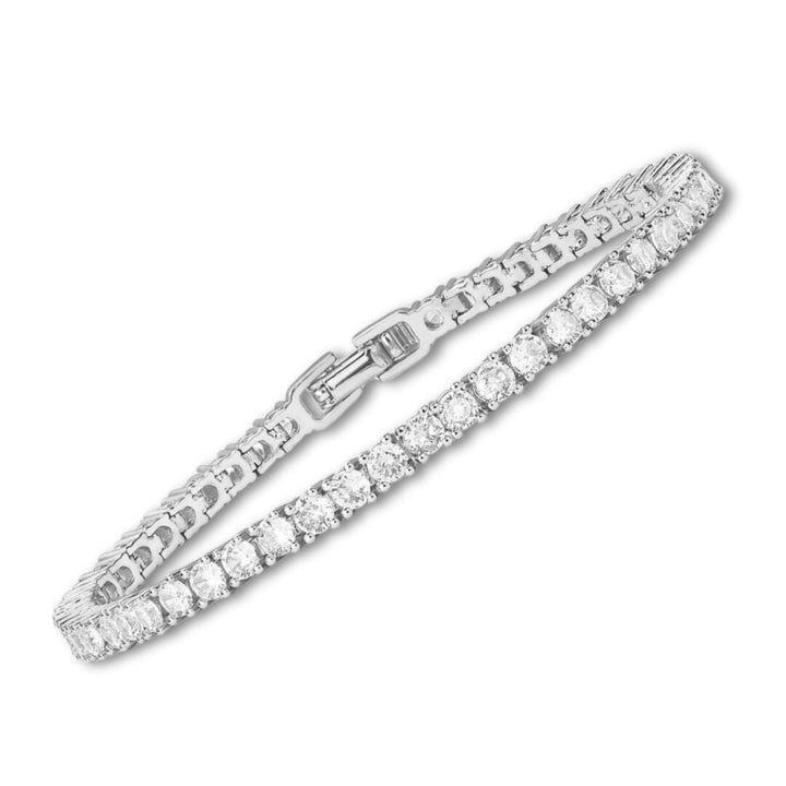 Tennis Bracelet in White Gold - Classic Elegant Everyday Jewelry
