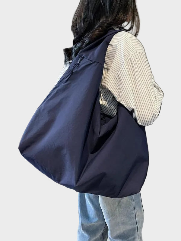 Soft Draped Tote Bag for Women - Spacious Everyday Laptop Bag