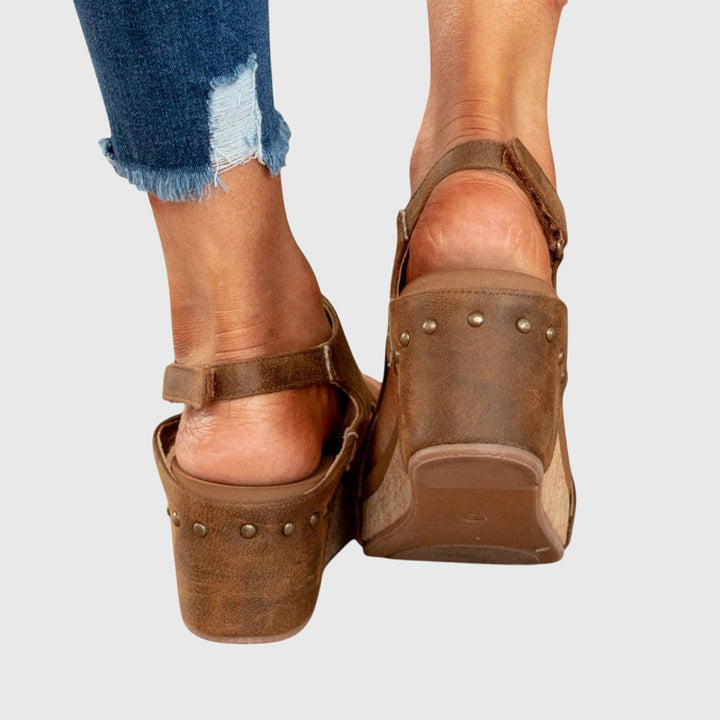 Orthopedic Wedge Sandals for Women - Comfortable Walking Shoes