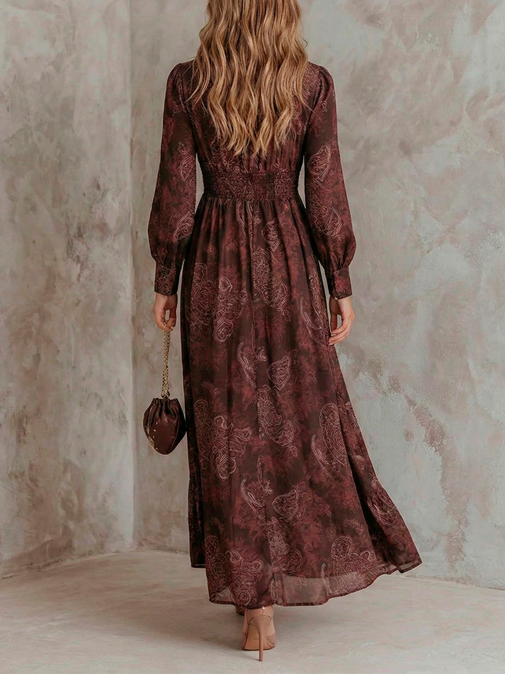 Vintage Maxi Dress for Women - Flowing Bohemian Style