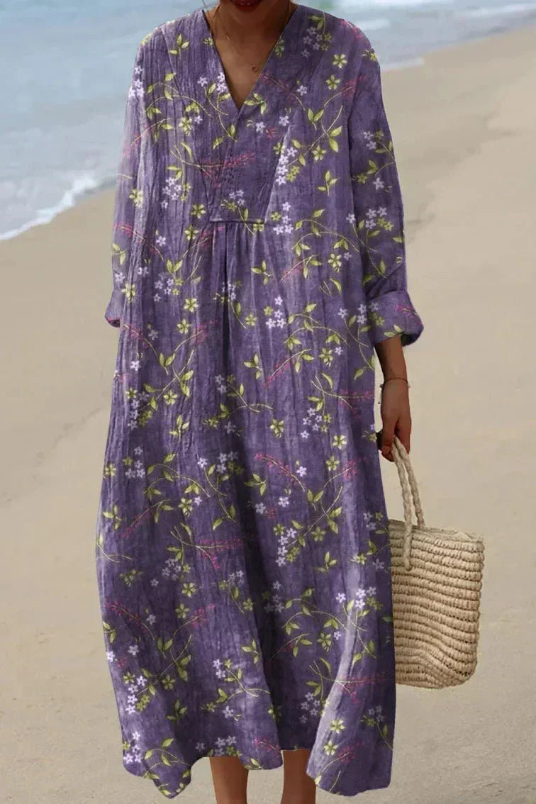 Blossom Print Dress | Lightweight Relaxed Fit Summer Dress