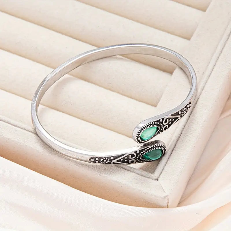 White Gold Bracelet | Esmeralda Devereux Designer Jewelry