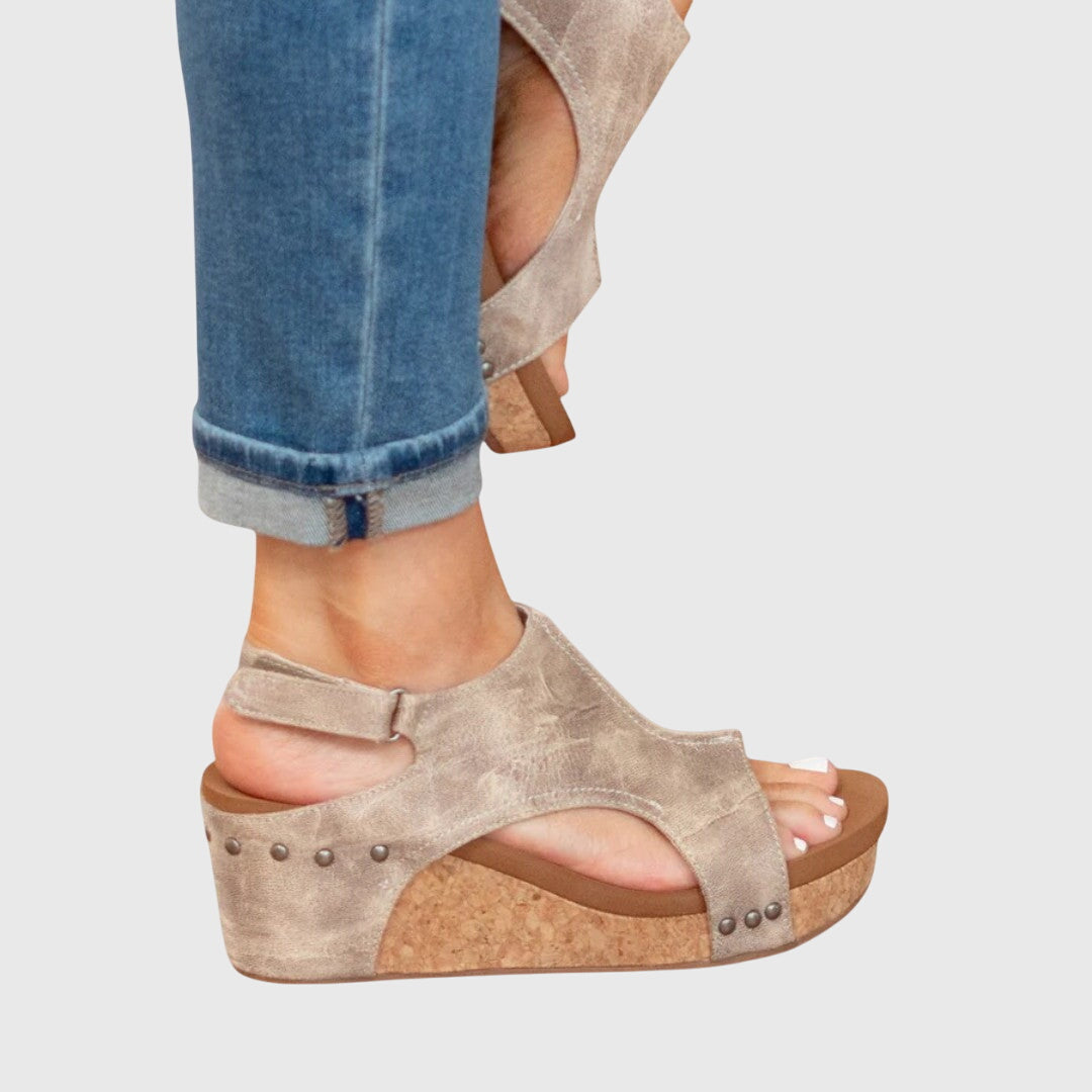 Orthopedic Wedge Sandals for Women - Comfortable Walking Shoes
