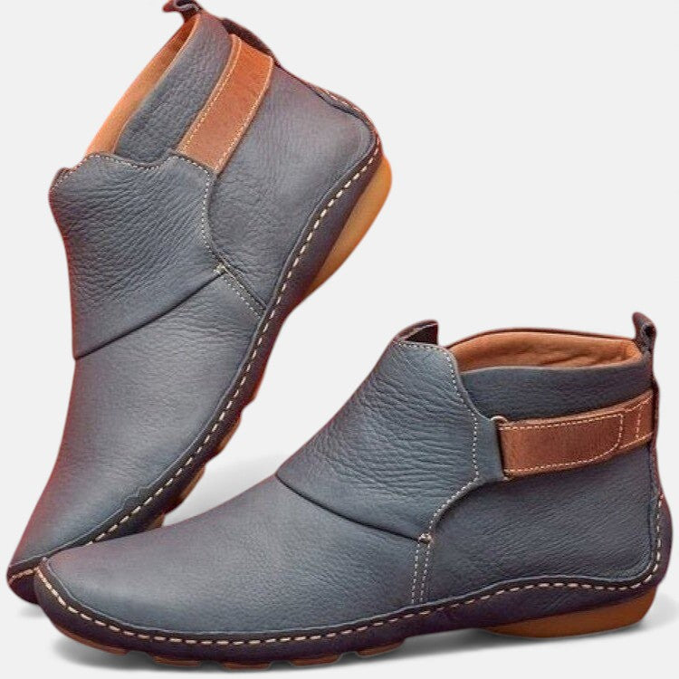 Orthopedic Ankle Boots for Women | Supportive Leather Booties