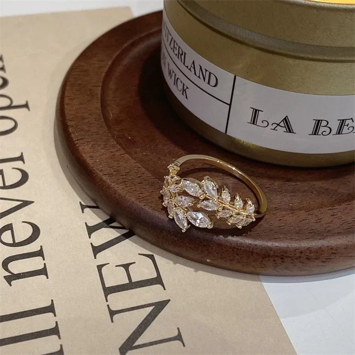Gold Statement Ring | Elegant Coronata Design