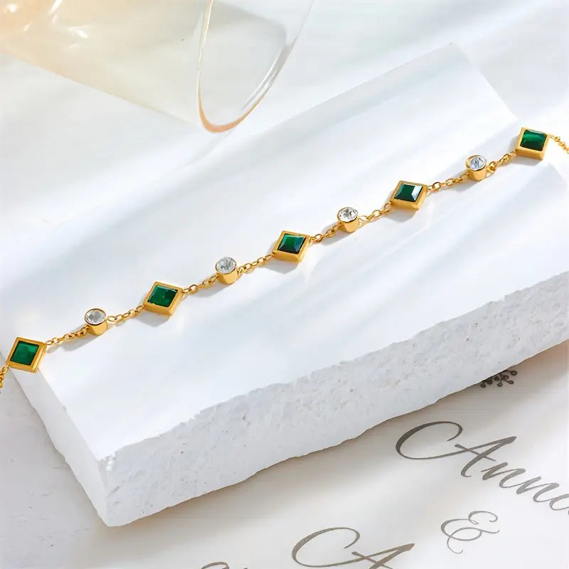 Gold Chain Bracelet - Delicate Layering Jewelry for Women