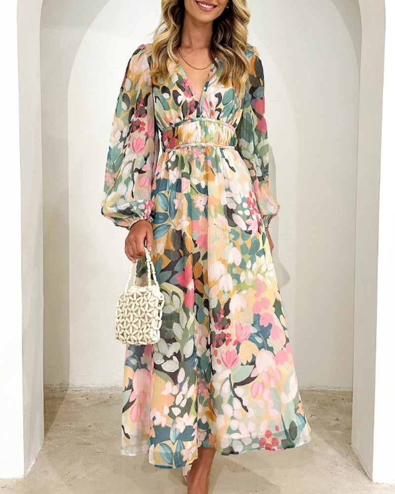 Floral Maxi Dress for Women | Flowing Feminine Style