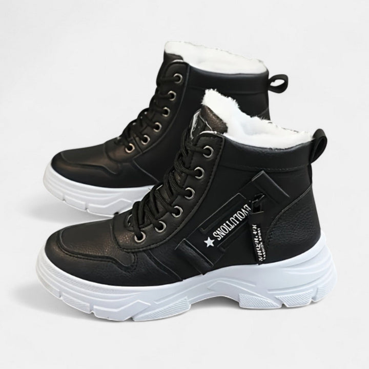 Winter Comfort Boots for Women with Faux Fur Lining