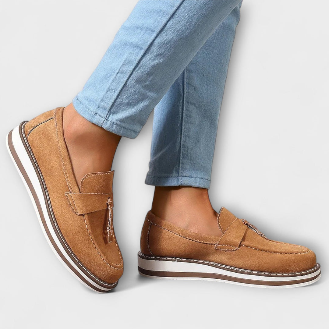 Handmade Leather Loafers for Women | Comfortable Casual Flats