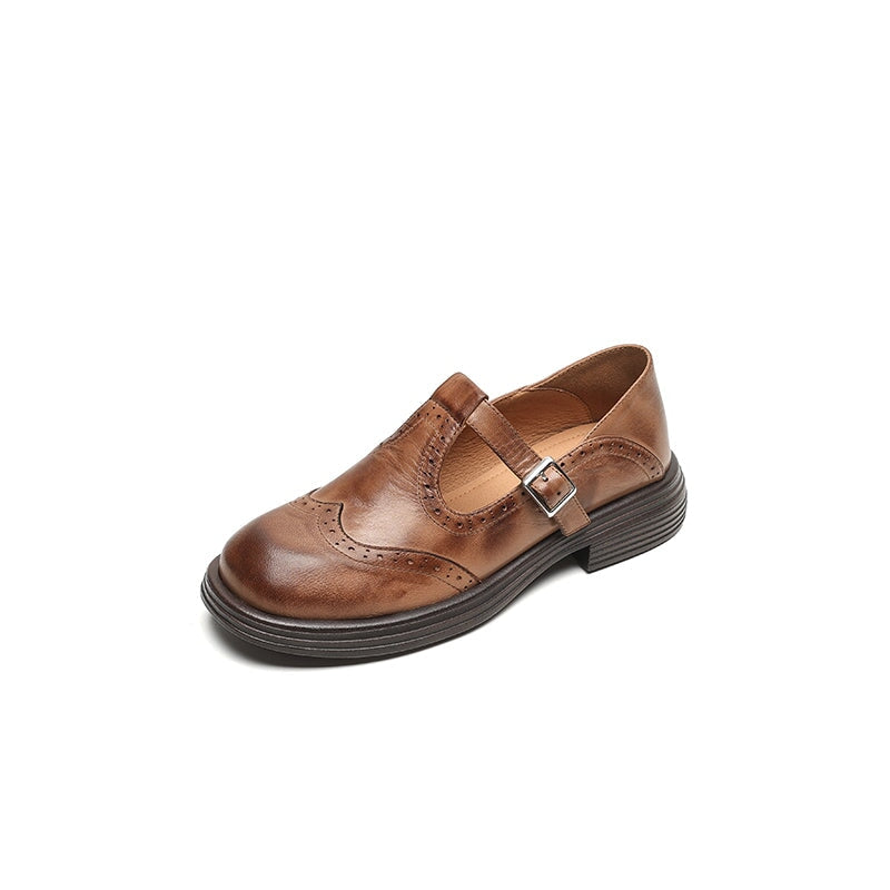 Mary Jane Flats for Women - Classic Strap Shoes