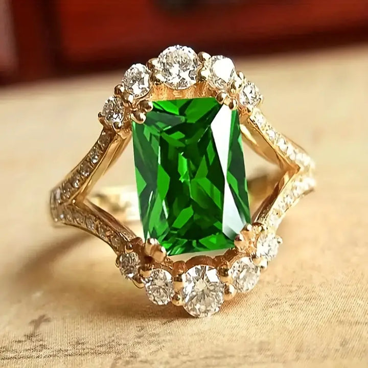 Gold Statement Ring for Women | Elegant Sculptural Design