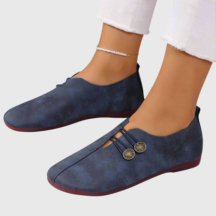 Suede Slip On Flats for Women Barefoot Style Comfortable